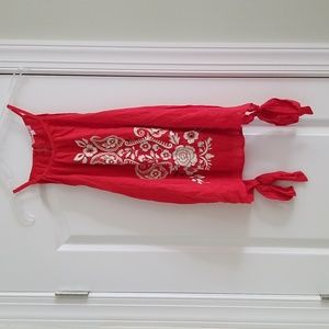 NWOT. Tayler & Sage tank with side ties, never worn